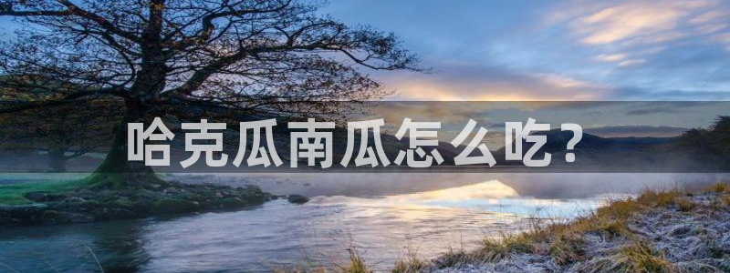 黑料曝光：哈克瓜南瓜怎么吃？